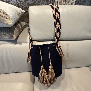 Wayuu Mochila Bucket Bag - Handmade in Columbia